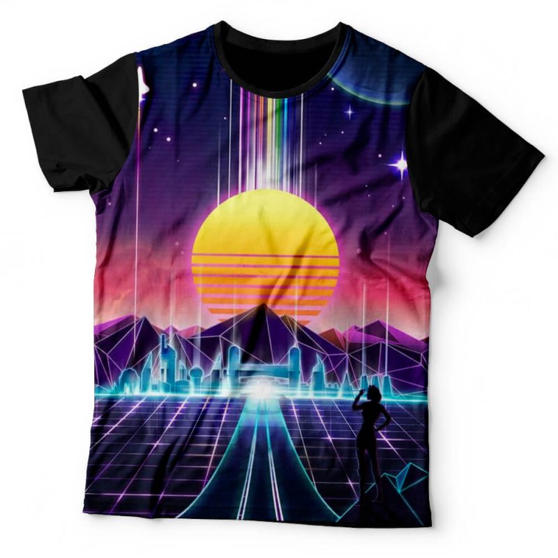 Camiseta Retrowave
