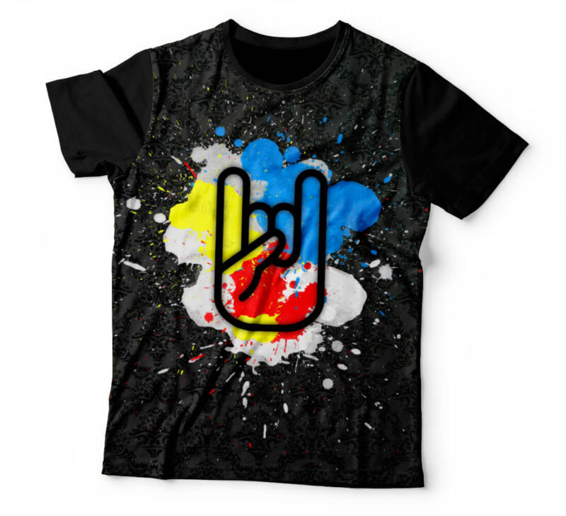 Camiseta Rock'n Roll Symbol