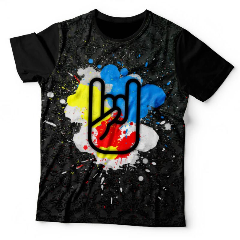 Camiseta Rock'n Roll Symbol