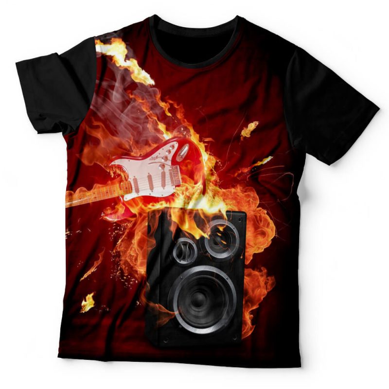 Camiseta Sound On Fire