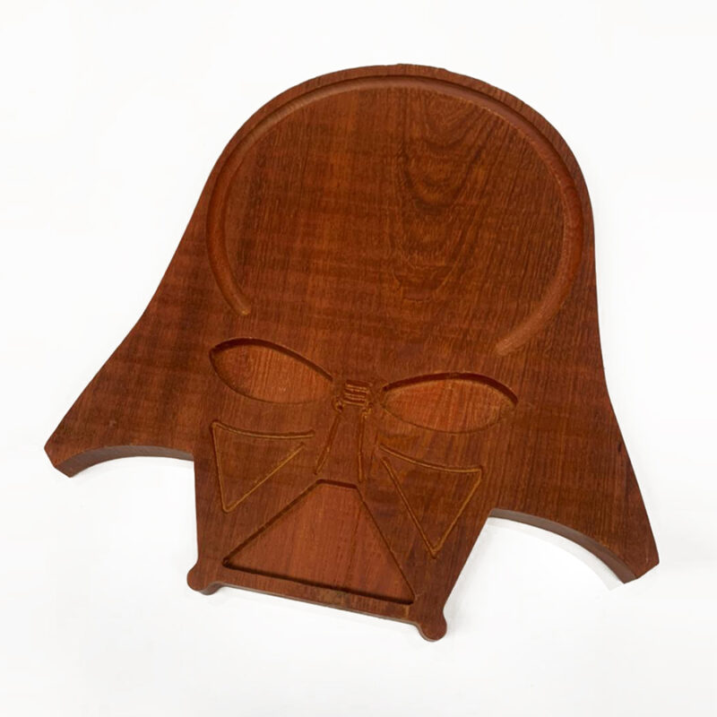 Tábua de Corte Rústica Nerd Darth Vader - Star Wars