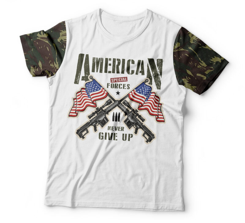 Camiseta Militar American Special Forces