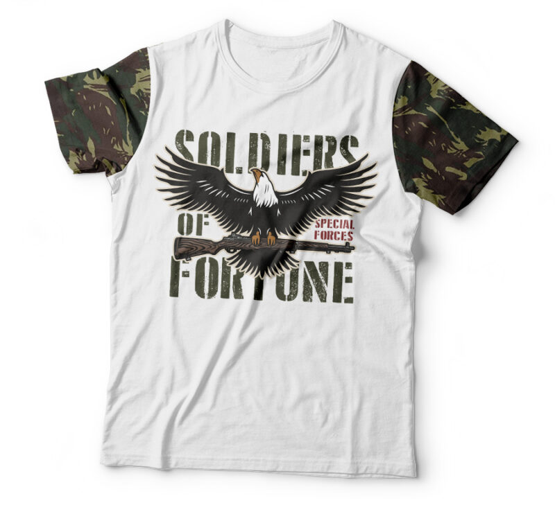 Camiseta Militar Águia Forças Especiais